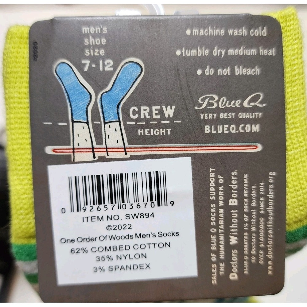 Unisex Sock Bundle‎ 4 Pairs Camping Themed ALL NEW Great as Stocking Stuffers! - Picture 4 of 6